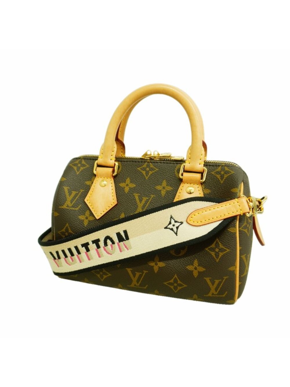 Louis Vuitton Handbag Monogram Speedy Bandouliere 20 Brown Noir 2-Way Bag